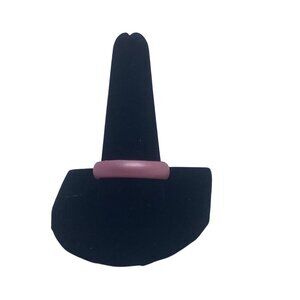 Silicone Wedding Ring Women's Rubber Band‎ Metal Pink Size 11 Fashion Jewelry